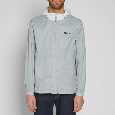 Shop Stussy Sport Nylon Jacket In Grey