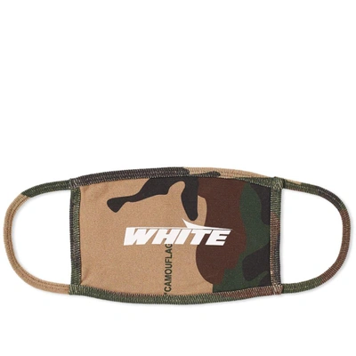 Shop Off-white Wing Off Mask In Green