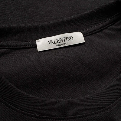 Shop Valentino Video Game Print Tee In Black