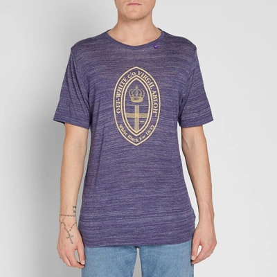 Shop Off-white Church Vintage Tee In Blue