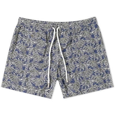 Shop Hartford Boxer Swim Short In Blue