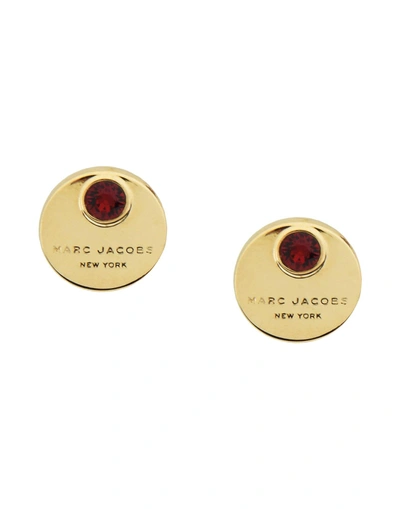 Shop Marc Jacobs Earrings In Gold