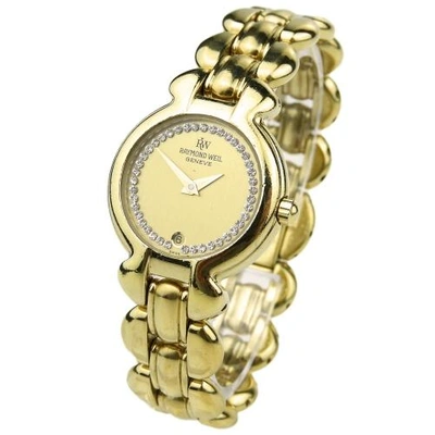 Shop Raymond Weil Gold Plated Quartz 5355