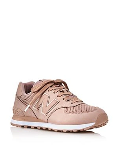 Shop New Balance Women's 247 Lace Up Sneakers In Tan