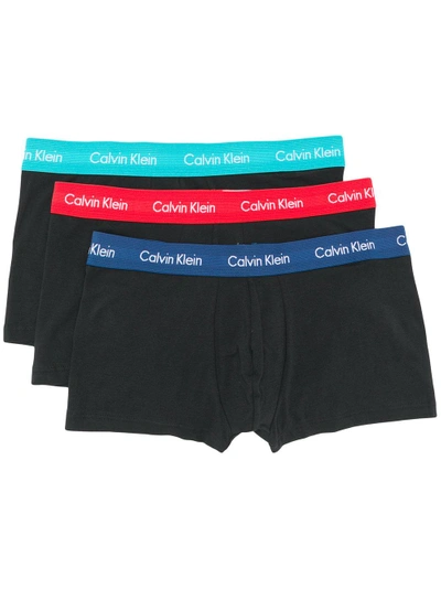 Shop Calvin Klein Underwear Logo Band Boxers
