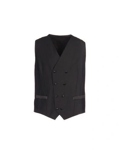 Dolce & Gabbana Vests In Black