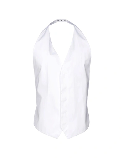 Shop Dsquared2 Suit Vest In White