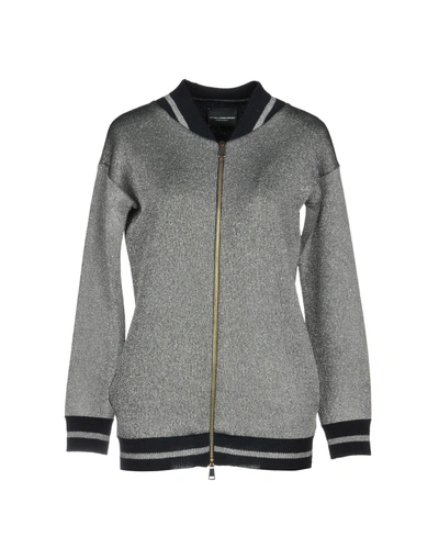 Shop Atos Lombardini Cardigan In Grey