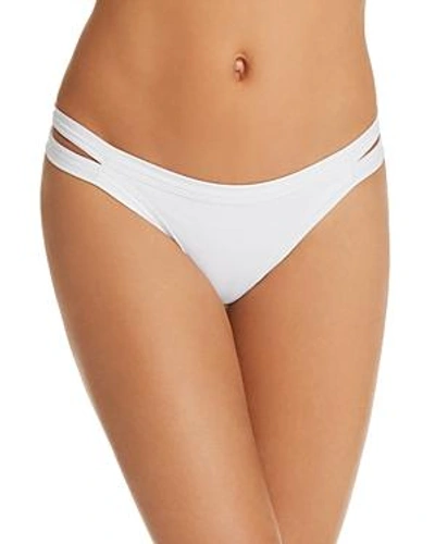 Shop L*space Charlie Ribbed Bikini Bottom In White