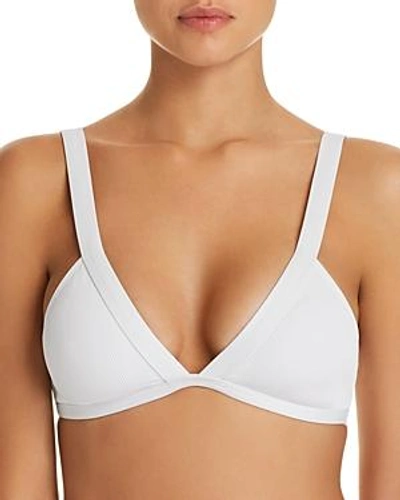 Shop L*space Farrah Ribbed Bikini Top In White