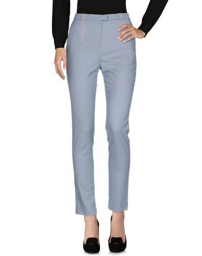 Shop Cacharel Casual Pants In Grey