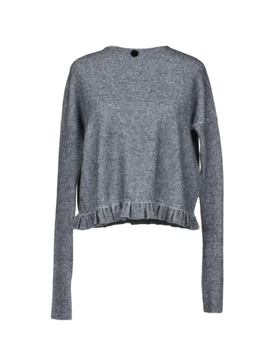 Shop High Sweater In Grey