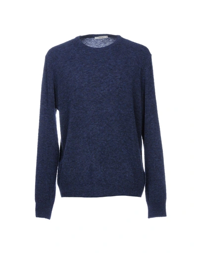 Shop Kangra Cashmere Sweaters In Dark Blue