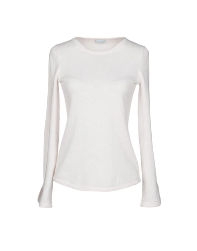 Shop Malo Cashmere Blend In Ivory