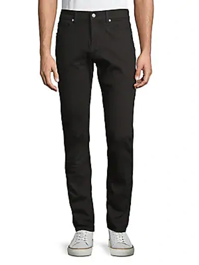 Shop 7 For All Mankind Paxtyn Stretch Jeans In True Black