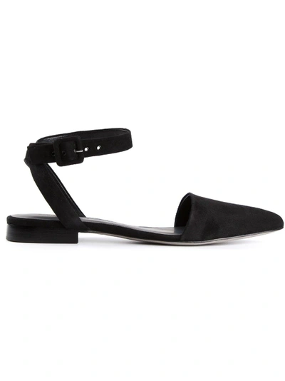 Shop Alexander Wang 'lara' Flats In Black