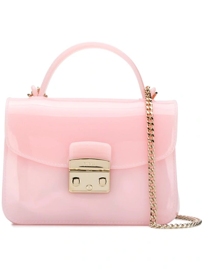 Shop Furla Candy Crossbody Bag - Pink