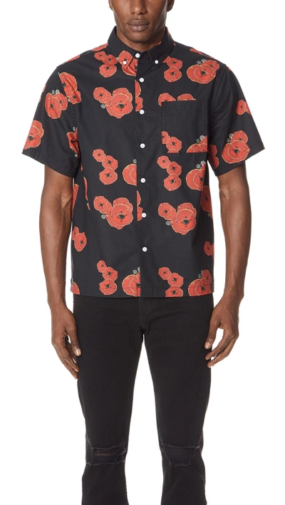 Shop Saturdays Surf Nyc Bruce Floater Shirt In Floater Print