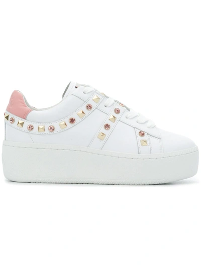 Shop Ash Clone Sneakers - White