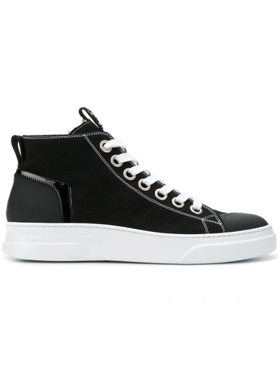 Shop Bruno Bordese Lace-up High-top Sneakers - Black