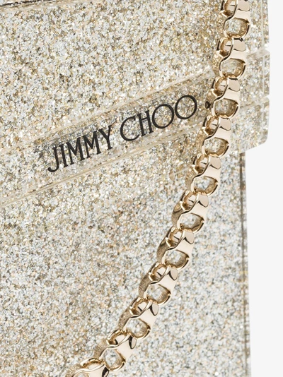 Shop Jimmy Choo Metallic Candy Glitter Clutch Bag