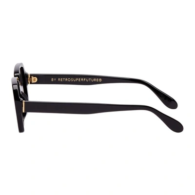 Shop Super Black Limone Sunglasses