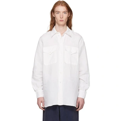 Shop Our Legacy White Xplor Shirt