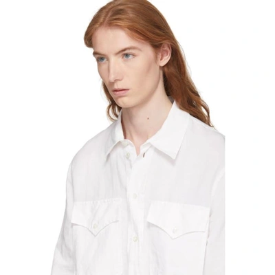 Shop Our Legacy White Xplor Shirt
