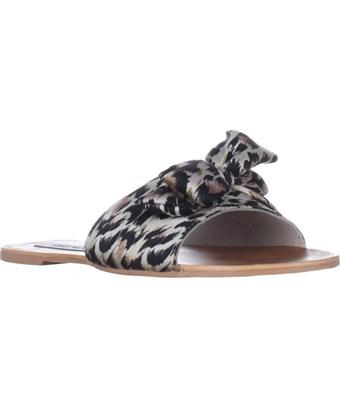 steve madden leopard slides