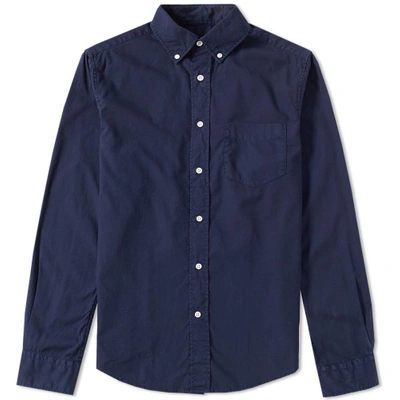 Shop Gant Rugger Classic Button Down Oxford Shirt In Blue