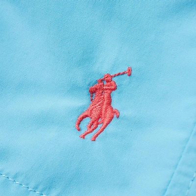 Shop Polo Ralph Lauren Classic Traveller Swim Short In Blue