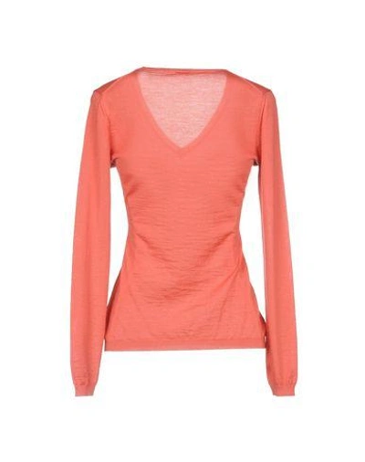 Shop Malo Sweaters In Coral