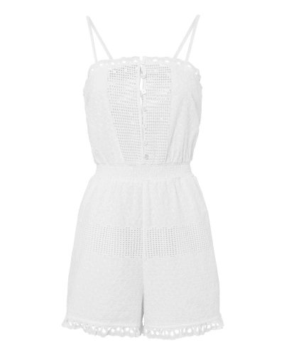 Shop Kisuii Elinor Smocked Romper