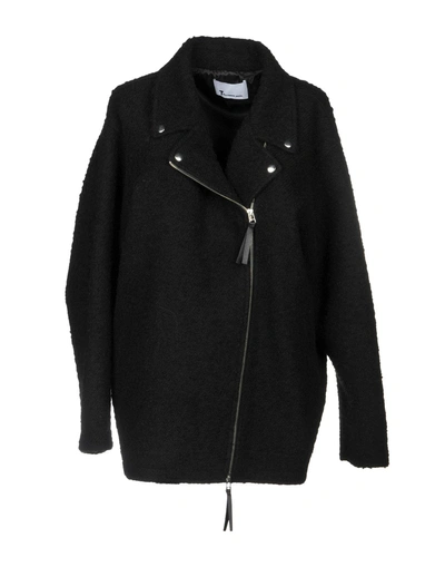 Shop Alexander Wang T Coats In Black
