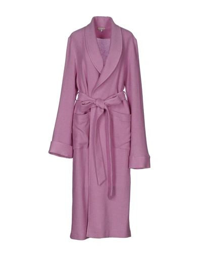 Shop Natasha Zinko Coats In Light Purple