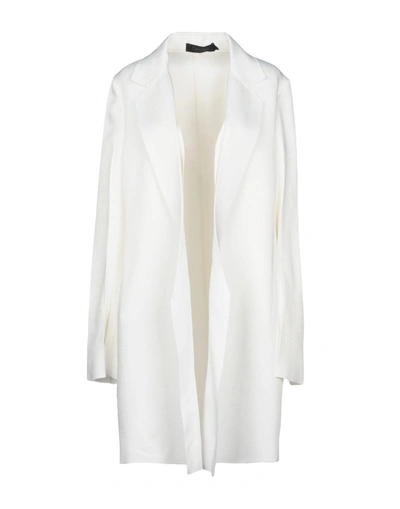 Shop Calvin Klein Collection Full-length Jacket In White