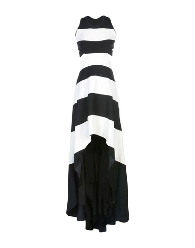 Shop Jay Ahr Knee-length Dress In White