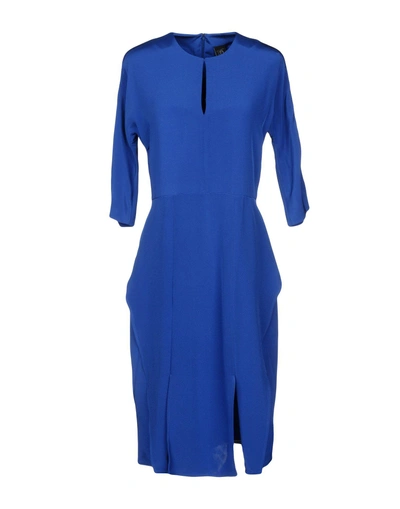 Shop Zero + Maria Cornejo Knee-length Dress In Blue