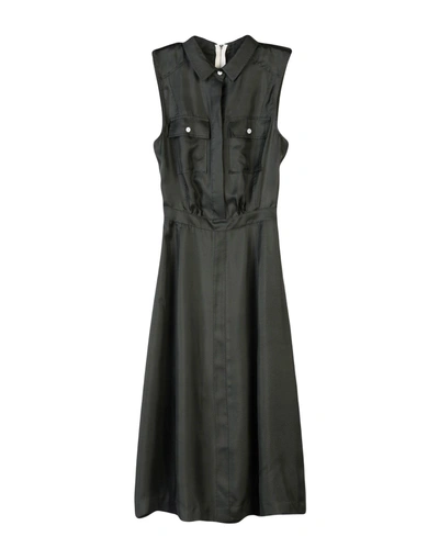 Shop Band Of Outsiders Knee-length Dress In Military Green