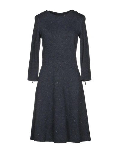 Shop Antonelli Knee-length Dress In Steel Grey