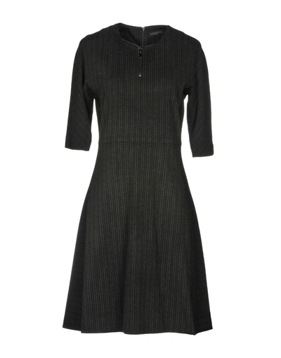 Shop Antonelli Knee-length Dress In Dark Brown