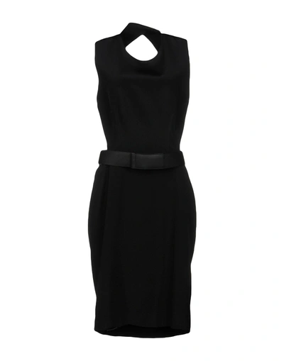 Shop Kaufmanfranco Knee-length Dress In Black