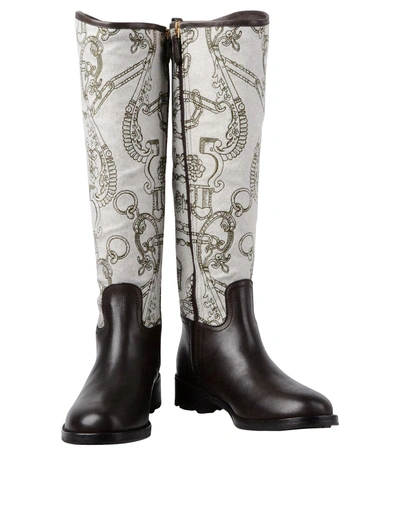Shop Tory Burch Boots In White