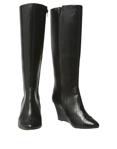 Shop Lucy Choi London Boots In Black