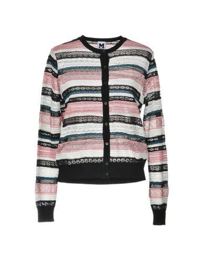 Shop M Missoni Cardigan In Pastel Pink