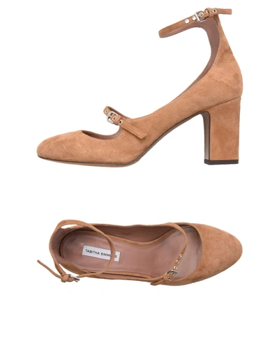 Shop Tabitha Simmons Pumps In Camel