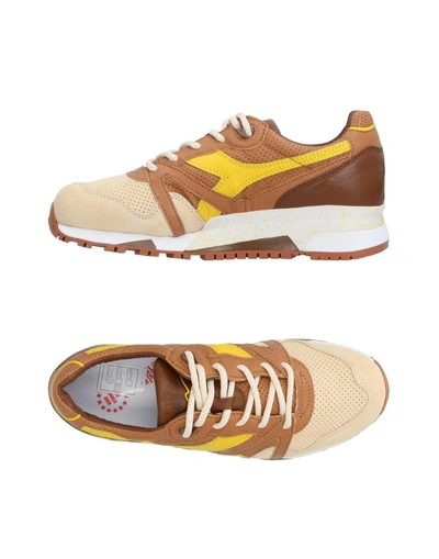 Shop Diadora Sneakers In Beige