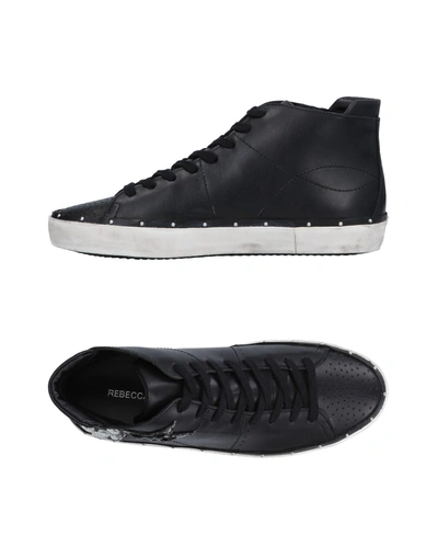 Shop Rebecca Minkoff Sneakers In Black