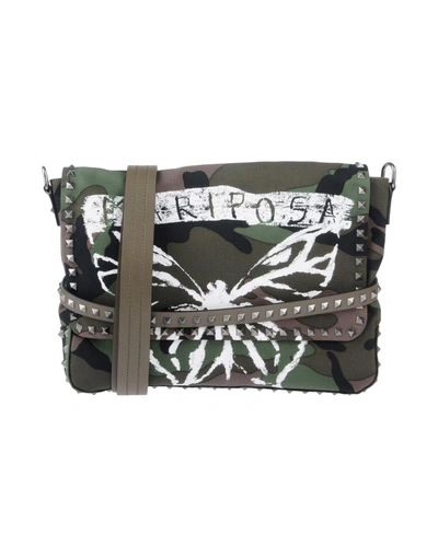 Shop Valentino Handbag In Military Green