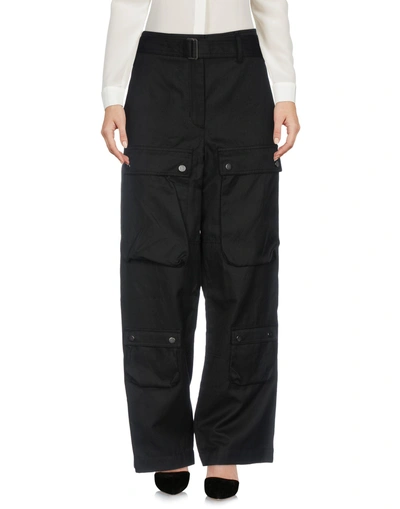 Shop Helmut Lang Casual Pants In Black
